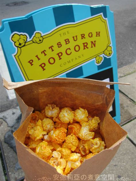 Pittsburgh popcorn - 795darrelll. 119 reviews. Reviewed October 8, 2016. A Great Treat. The Peanut Butter Cup popcorn is highly recommended. On this visit, Salt and Vinegar popcorn was available and tasted just like a salt and vinegar potato chip. This has become a must stop each time we visit Pittsburgh. October 2016.
